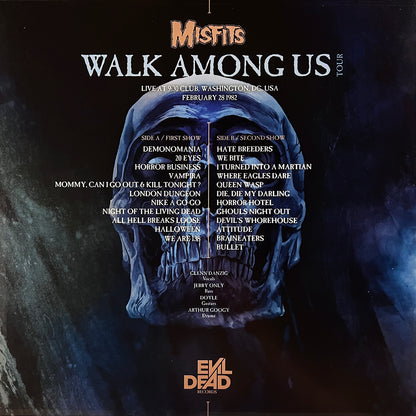 MISFITS LP Walk Among Us Tour (Silver Coloured Vinyl)