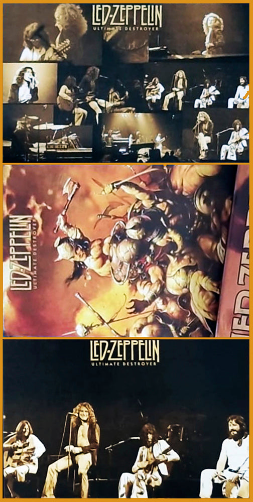 LED ZEPPELIN 4xLP BOX SET Ultimate Destroyer (Blue Coloured Vinyls)