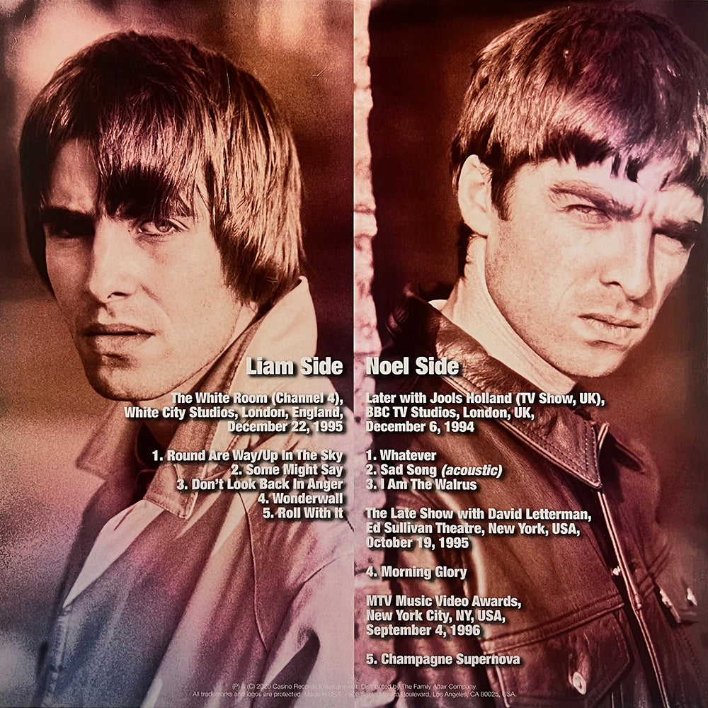 OASIS LP Glory Days (Picture Disc 400 Numbered Copies) with Insert