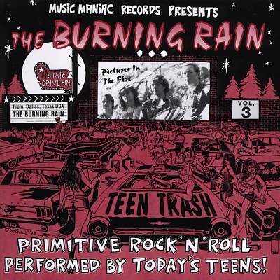 THE BURNING RAIN CD Teen Trash Volume 3 (USA)