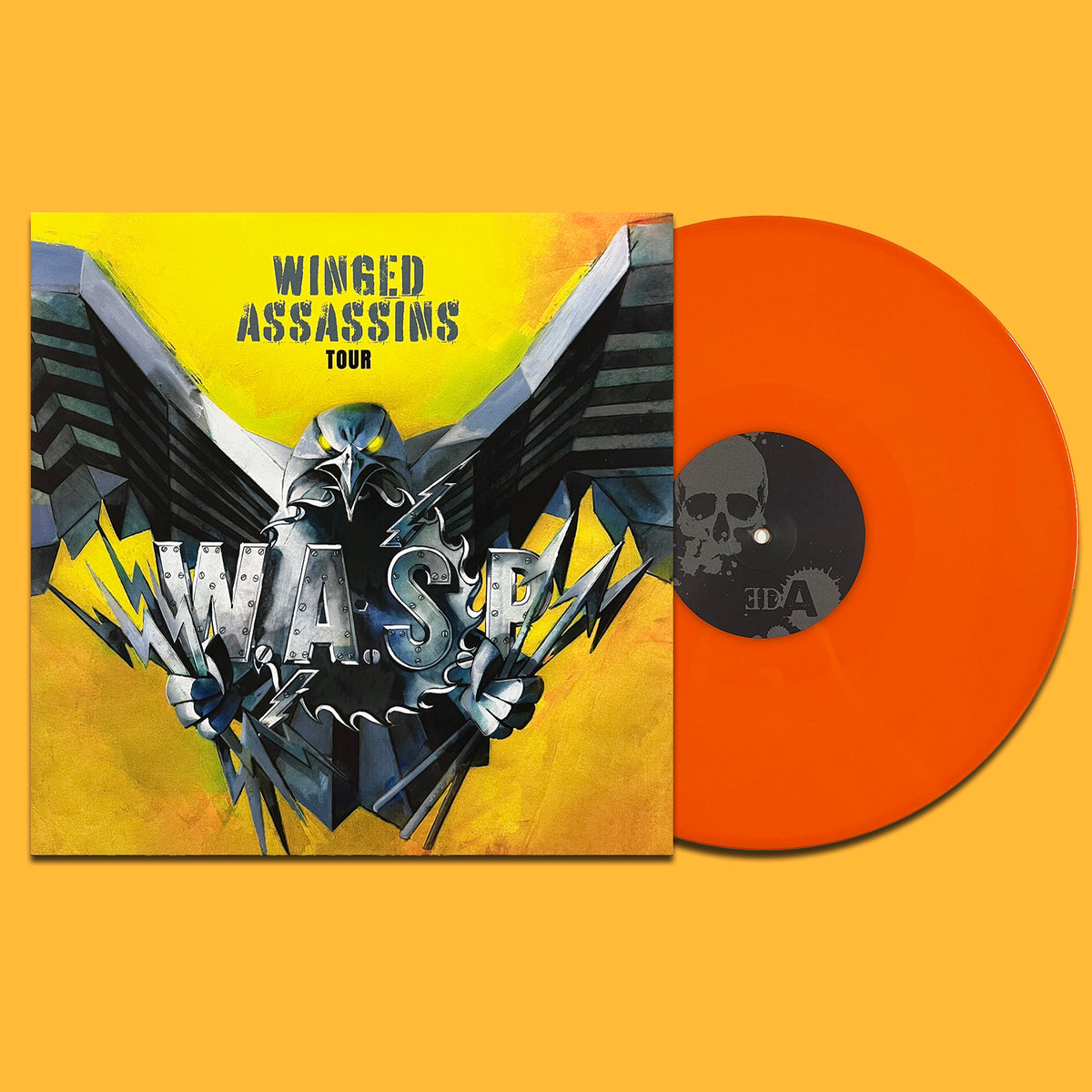WASP LP Winged Assassins Tour (Orange Coloured Vinyl)