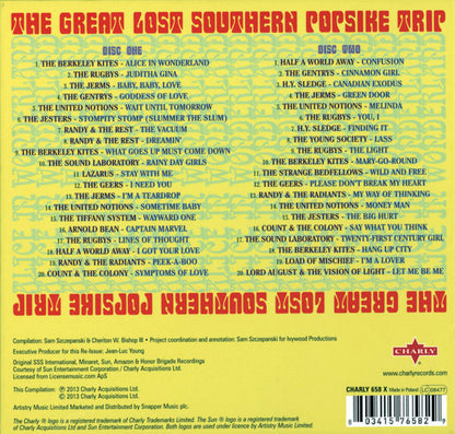 VARIOS 2xCD Alice In Wonderland: The Great Lost Southern Popsike