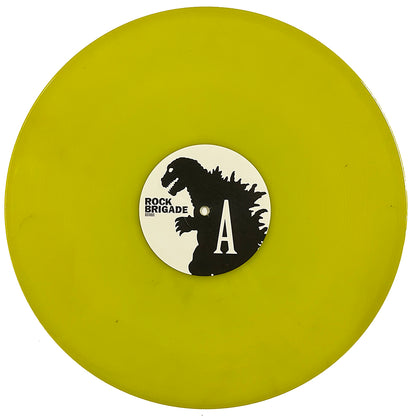 THE POLICE LP Reggatta De Blanc Tour (Yellow Coloured Vinyl) with Poster and OBI
