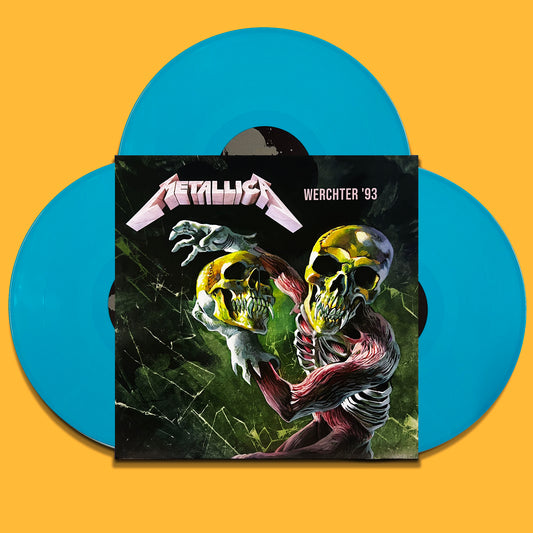 METALLICA 3xLP Werchter ’93 (Blue Turquoise Coloured Vinyls)