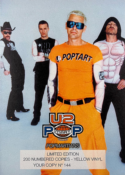 U2 BOX SET 5xLP Popmartians (Yellow Coloured Numbered 200 Copies)
