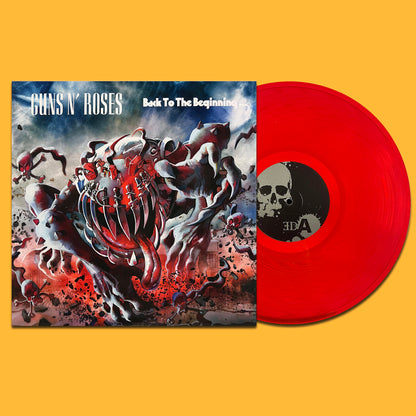 GUNS AND ROSES LP Back To The Beginning... (Red Transparent Coloured Vinyl)