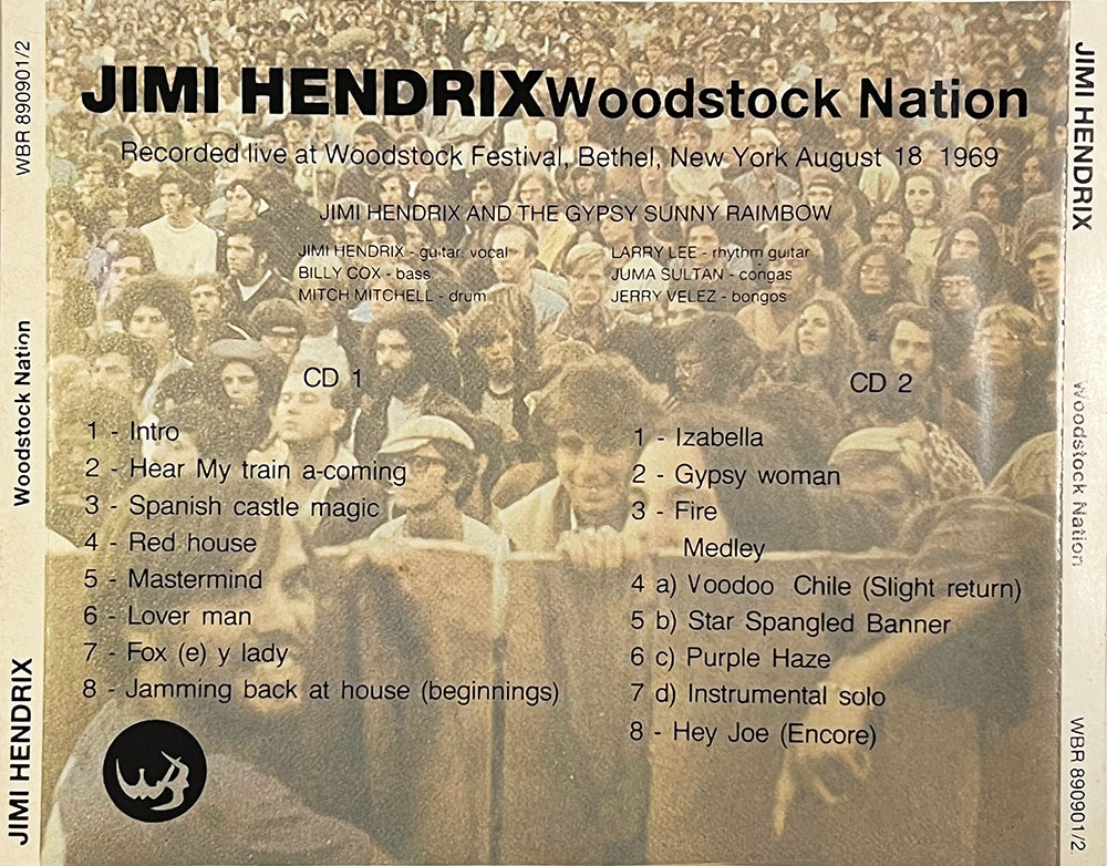 JIMI HENDRIX 2xCD Woodstock Nation (Deluxe Fat Box)