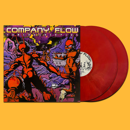 COMPANY FLOW 2xLP Funcrusher Plus (Brown Marbled Coloured Vinyls)