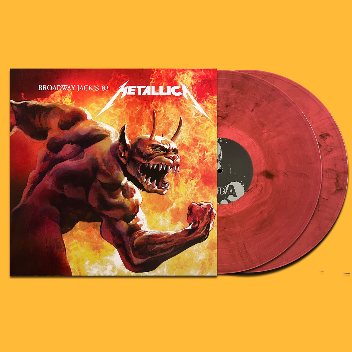 METALLICA 2xLP Broadway Jack's '83 (Red/Brown Smoke Coloured Vinyl)