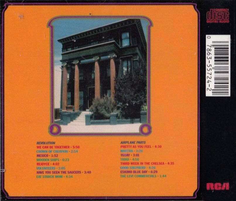 JEFFERSON AIRPLANE 2xCD 2400 Fulton Street