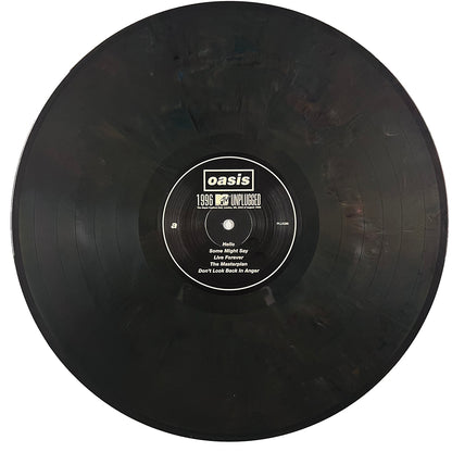 OASIS LP 1996 MTV Unplugged (Black Marbled Coloured Vinyl)