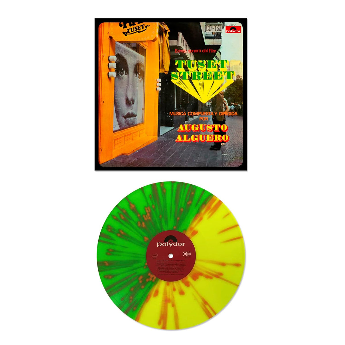 AUGUSTO ALGUERO LP Banda Sonora Del Film "Tuset Street" (Vinilo Color Splatter)