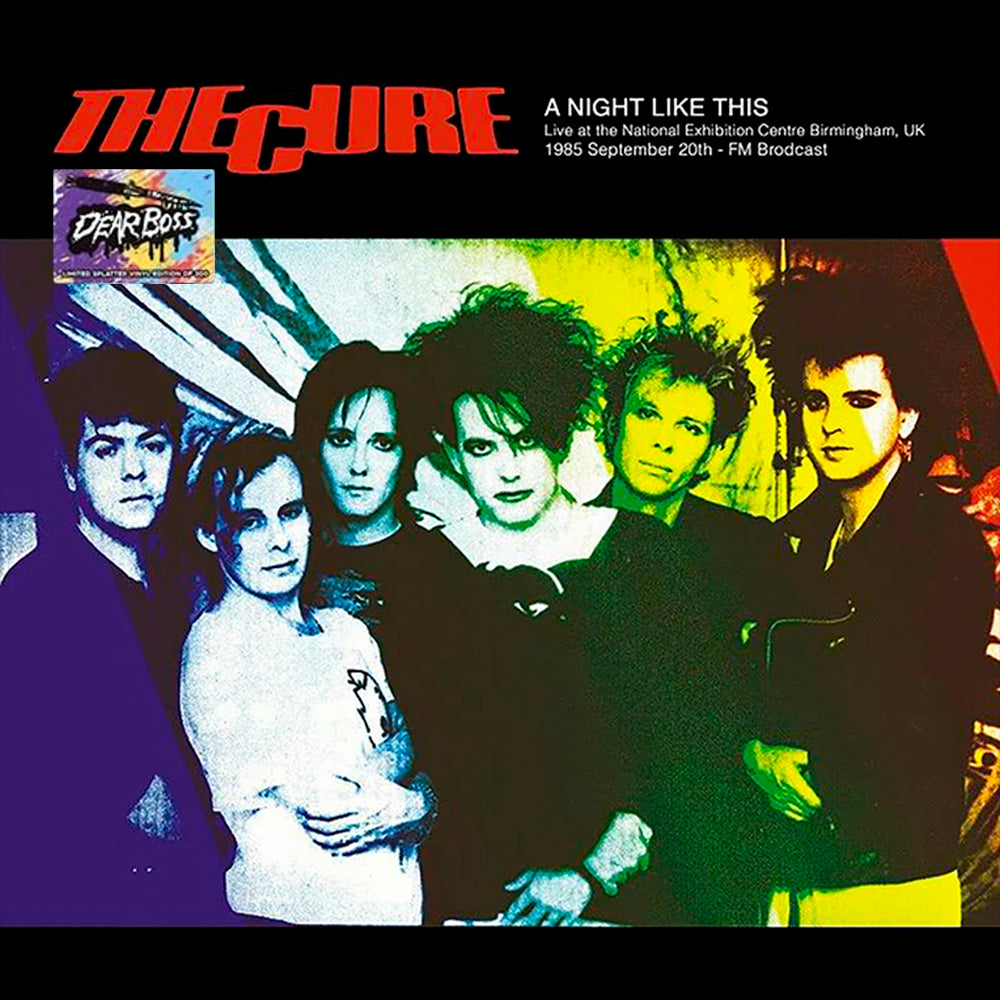 THE CURE LP A Night Like This (Pink & White Splatter Coloured Vinyl) 300 Copies