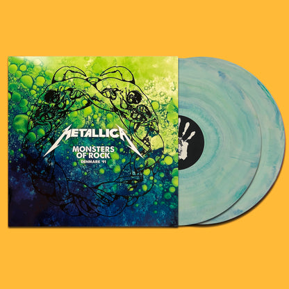 METALLICA 2xLP Monsters Of Rock Denmark '91 (Blue Swirls Coloured Vinyls)