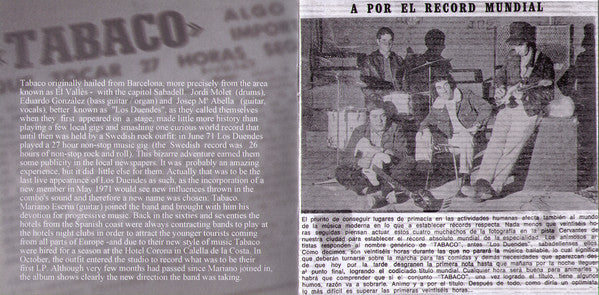 TABACO 2xCD Desintegración (Deluxe Edition with Bonus Tracks)