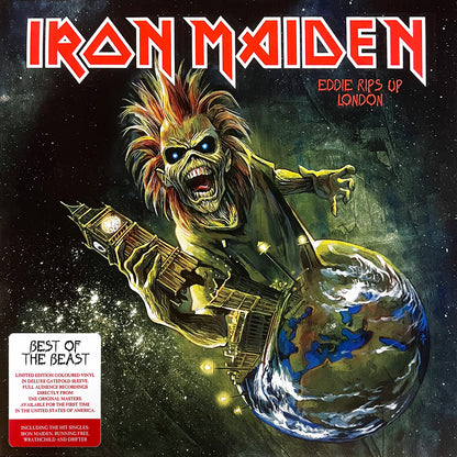 IRON MAIDEN 2xLP Eddie Rips Up London (Yellow Translucid Coloured Vinyls)