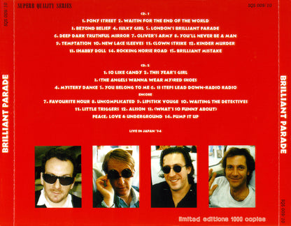ELVIS COSTELLO & THE ATTRACTIONS 2xCD Brillant Parade