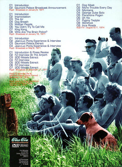 FRANK ZAPPA DVD Ça Vas Mal Finir (Digipack)