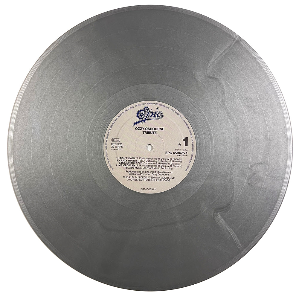 OZZY OSBOURNE 2xLP Randy Rhoads Tribute (Silver Coloured Vinyls)