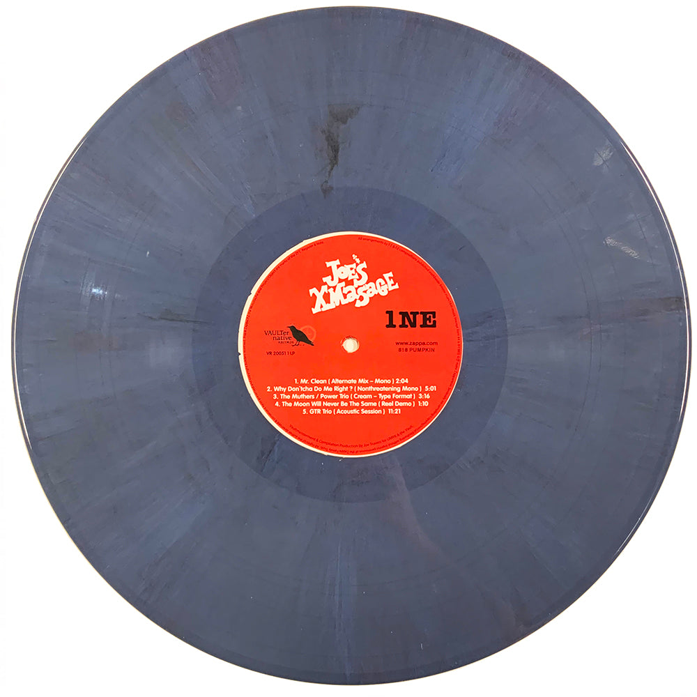 FRANK ZAPPA LP Joe's XMasage (Blue Marbled Coloured Vinyl) + Poster