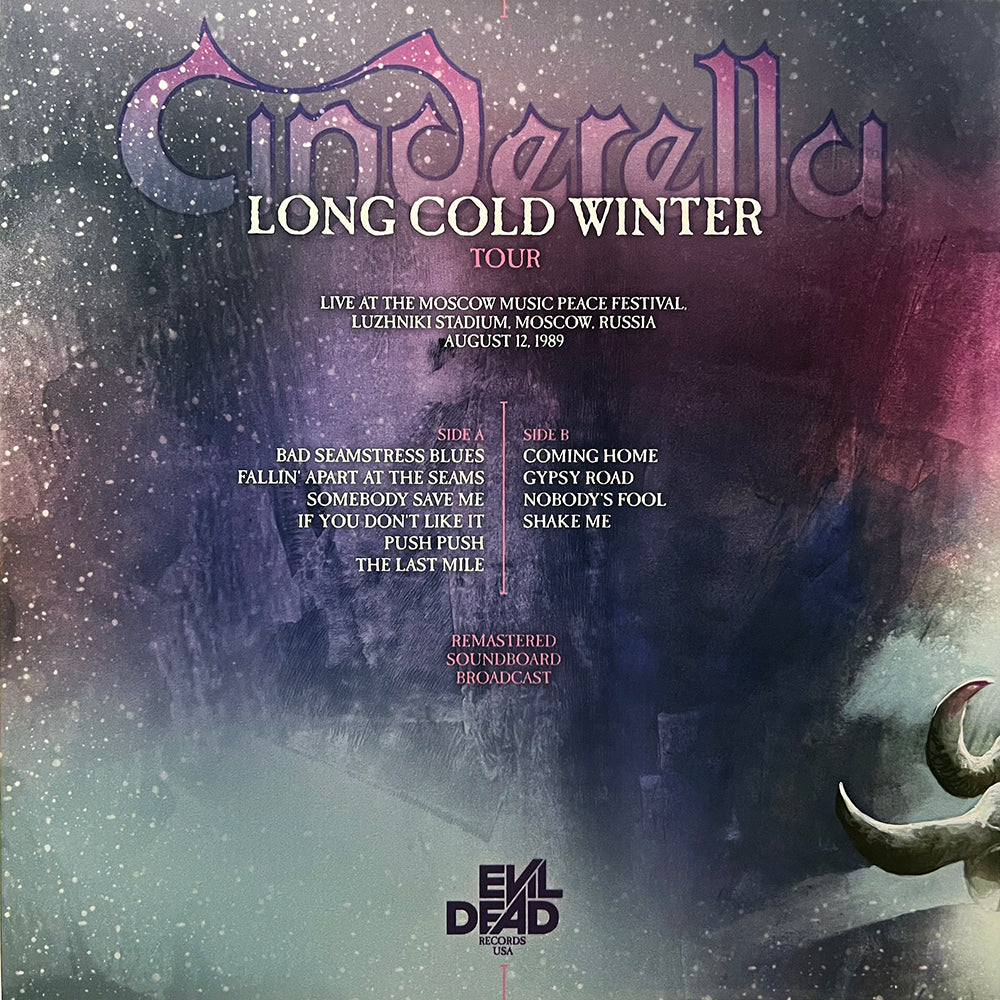 CINDERELLA LP Long Cold Winter Tour (Smoke Purple Coloured Vinyl)
