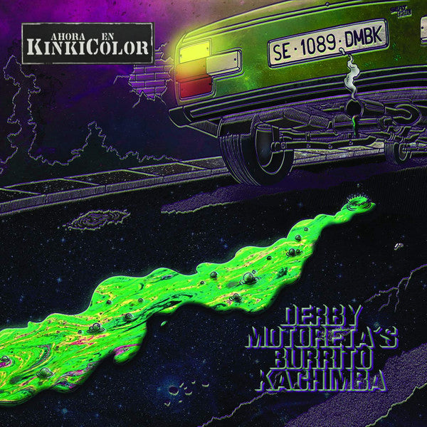 DERBY MOTORETA'S BURRITO KACHIMBA LP DMBK (Translucid Green Coloured Vinyl)
