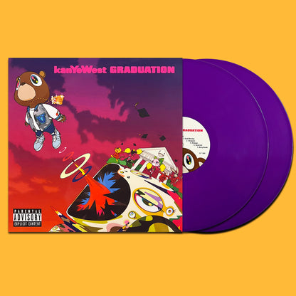 KANYE WEST 2xLP Graduation (Purple Coloured Vinyls) Deluxe Edition