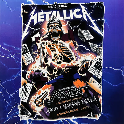 METALLICA 3xLP+2CD BOX SET Celebration Night (Crystal Clear Coloured) 320 Copies
