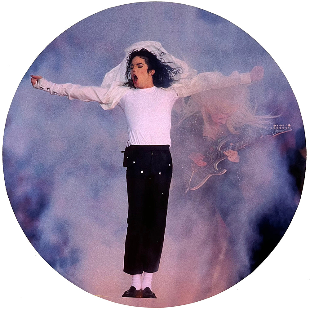 MICHAEL JACKSON LP The King is Still the King (Red/Blue Split Coloured Vinyl)