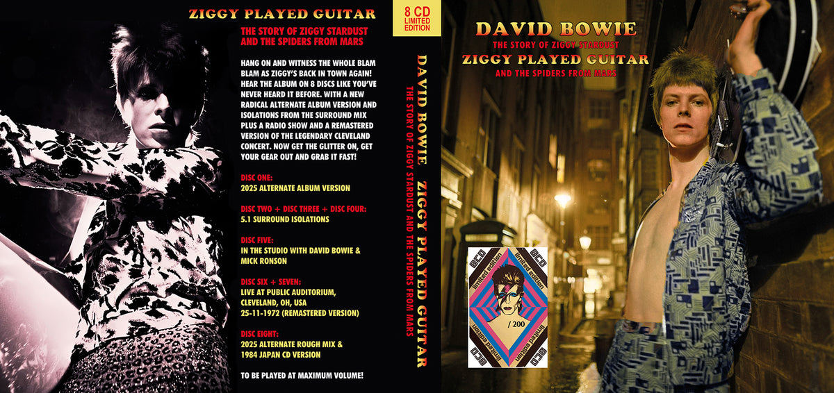 DAVID BOWIE 8xCD BOX SET The Story Of Ziggy Stardust And The Spiders From Mars