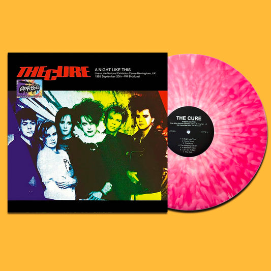 THE CURE LP A Night Like This (Pink & White Splatter Coloured Vinyl) 300 Copies