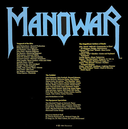 MANOWAR LP Hail To England (Picture Disc with Cover and Insert)