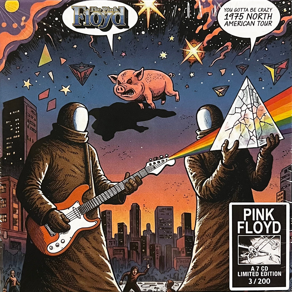 PINK FLOYD BOX SET 7xCD You Gotta Be Crazy 1975 North American Tour (200 Copies)