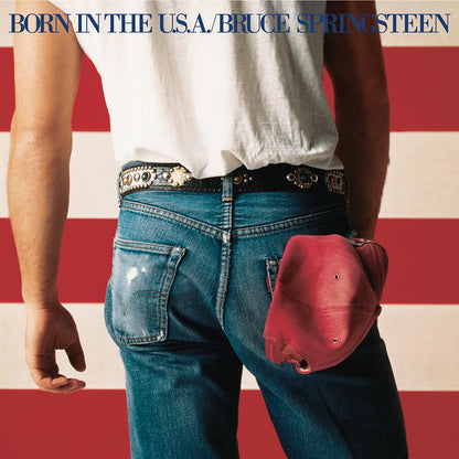 BRUCE SPRINGSTEEN LP Born In The U.S.A. (Red Coloured Vinyl)