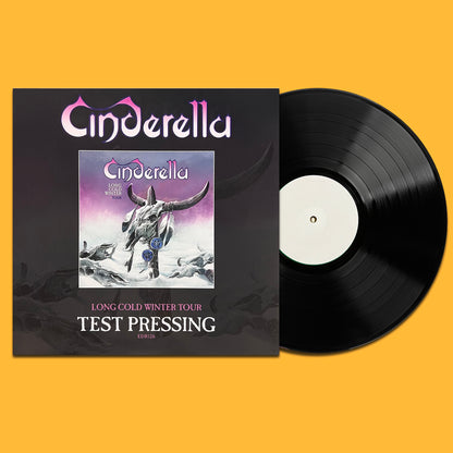 CINDERELLA LP Long Cold Winter Tour (TEST PRESSING)