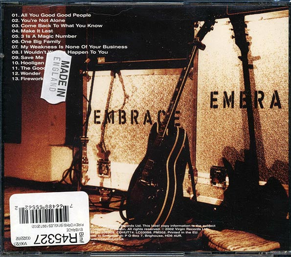 Embrace - Fireworks: Singles 1997-2002 - CD