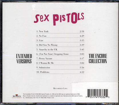 Sex Pistols - Extended Versions: The Encore Collection - CD
