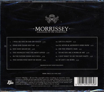 Morrissey - Ringleader Of The Tormentors - CD
