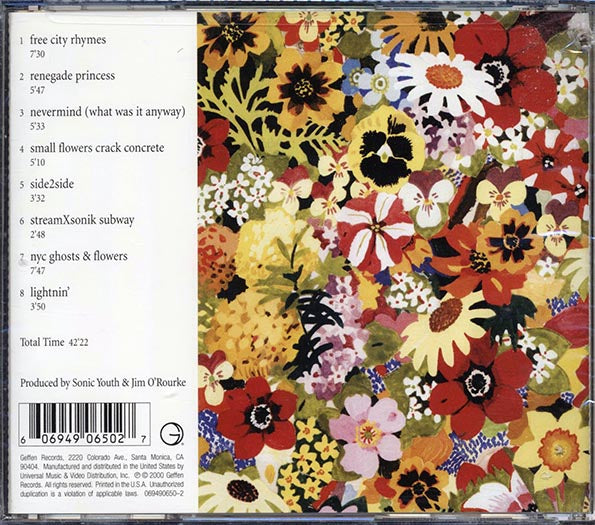 Sonic Youth - NYC Ghosts & Flowers - CD
