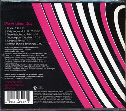 Madonna - Die Another Day - CD