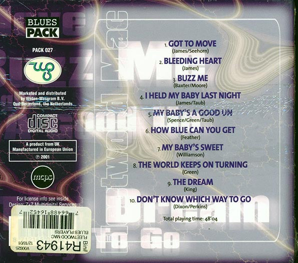 Fleetwood Mac - The Blues Players (London Live '68) - CD