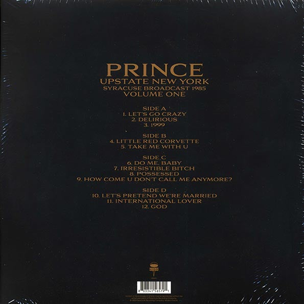 Prince - Upstate New York Volume 1: Syracuse Broadcast 1985 - 2xLP