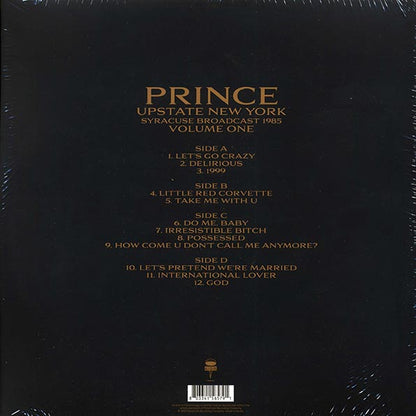 Prince - Upstate New York Volume 1: Syracuse Broadcast 1985 - 2xLP