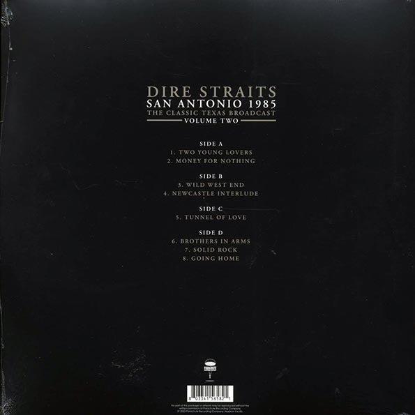 Dire Straits - San Antonio 1985 Volume 2: The Classic Texas Broadcast - 2xLP