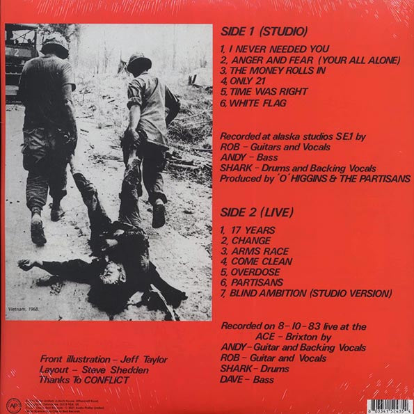 The Partisans - The Time Was Right - LP - Color