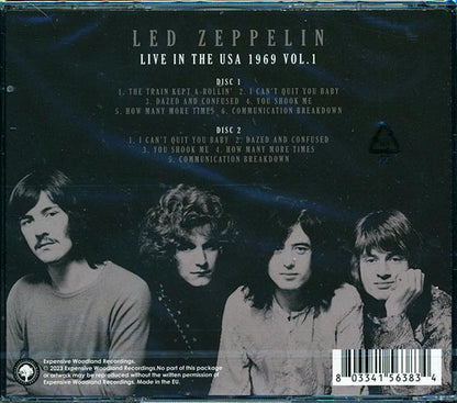 Led Zeppelin - Live In The USA 1969 - 2xCD
