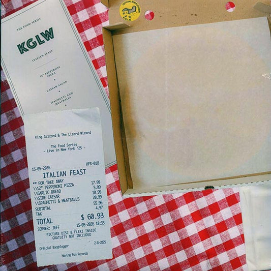 King Gizzard And The Lizard Wizard - Italian Feast: Live In NYC '25 - LP - Color