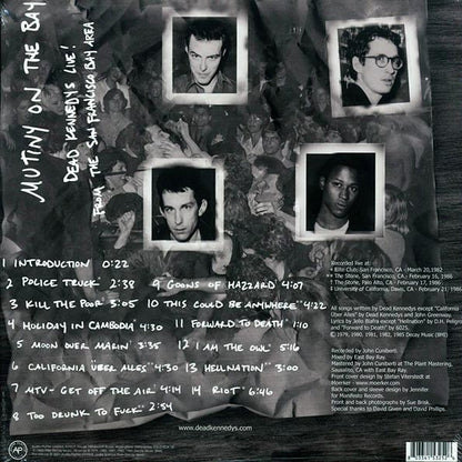 Dead Kennedys - Mutiny On The Bay: Dead Kennedys Live! From The San Francisco Bay Area - 2xLP