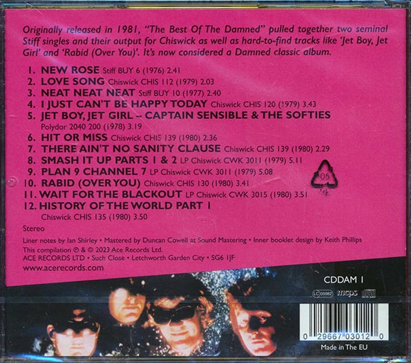 The Damned - The Best Of The Damned: Another Great Record From The Damned - CD