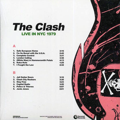 The Clash - Live In NYC 1979 - LP - Color